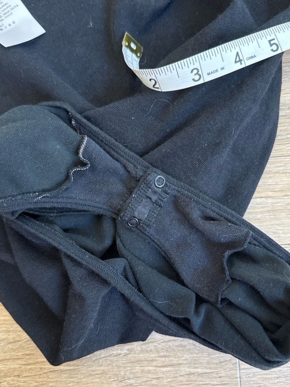 Wolford Black One-Piece Bodysuit M - Picture 6 of 6